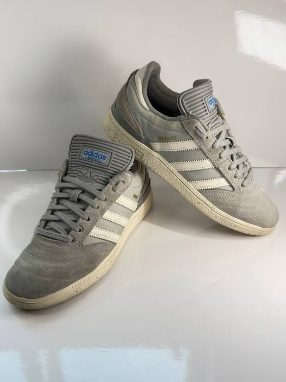 Adidas Busenitz Grey Suede Sneakers – Women’s US 9 (EU 40)